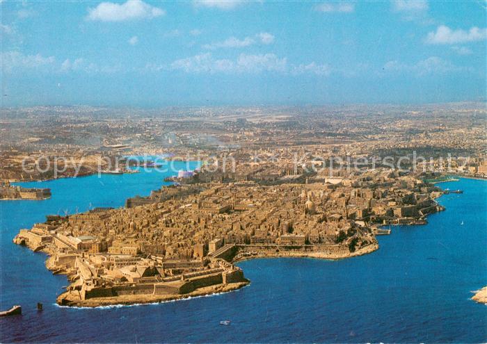 Valletta Malta Aerial view