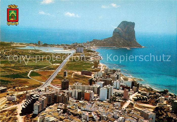 Calpe Calp Alicante ES Vista aérea