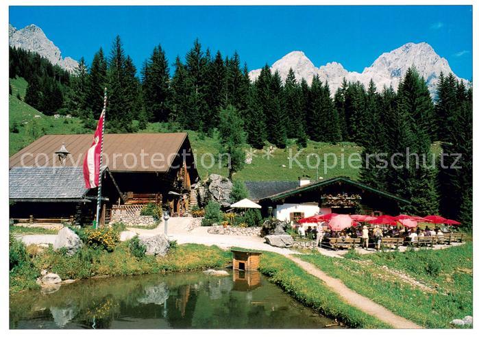 Filzmoos AT Unterhof Alm Gastronomie am Almsee