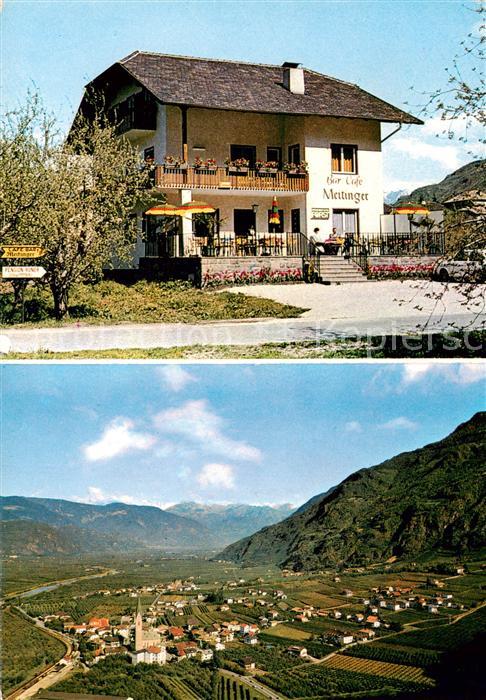 Terlano Suedtirol IT Bar Cafe Meitinger Panorama Luftaufnahme