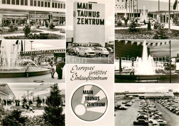 Frankfurt Main Main Taunus Zentrum Europas groesstes Einkaufszentrum