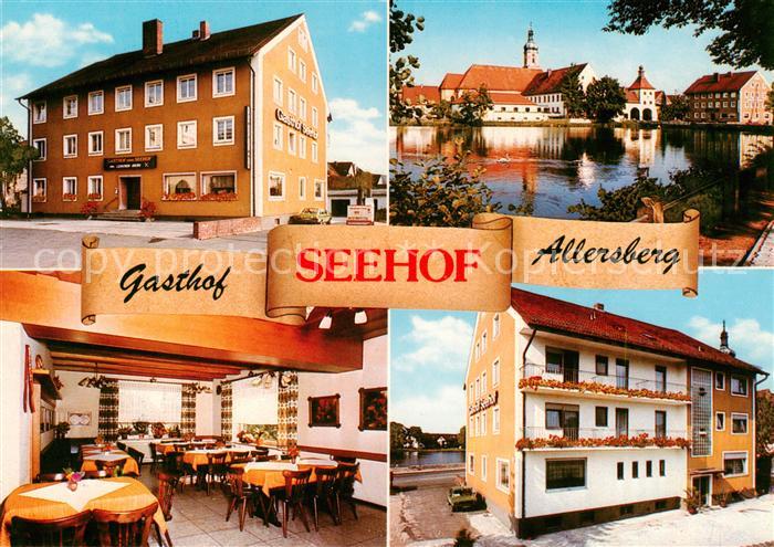 Allersberg Gasthof Seehof Restaurant Spitalweiher