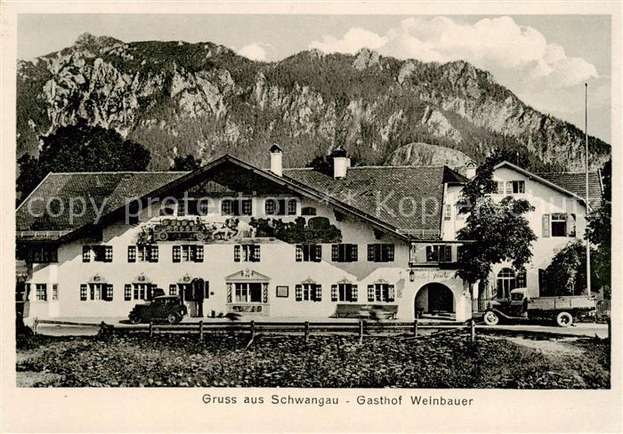 Schwangau Gasthof Pension Weinbauer Allgaeuer Alpen