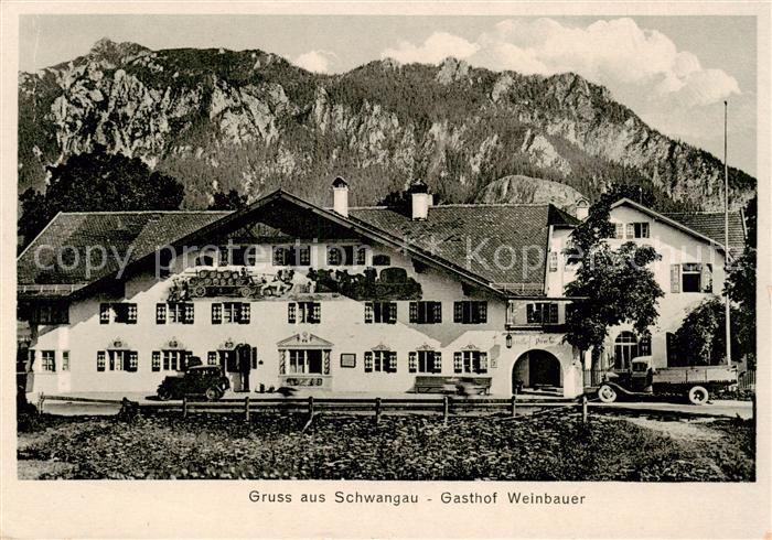 Schwangau Gasthof Weinbauer Allgaeuer Alpen