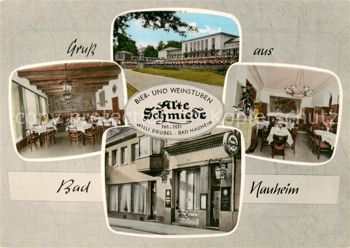Bad Nauheim Bier- und Weinstuben Gaststaette Alte Schmiede