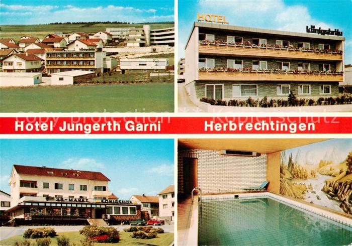 Herbrechtingen Hotel Jungerth Hallenbad SB-Markt Panorama