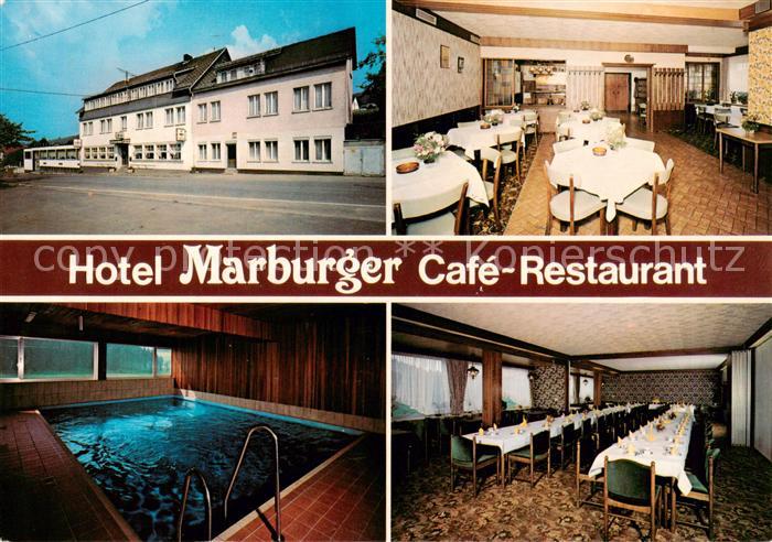 Hesselbach Laasphe Hotel Marburger Cafe Restaurant Hallenbad Festsaal