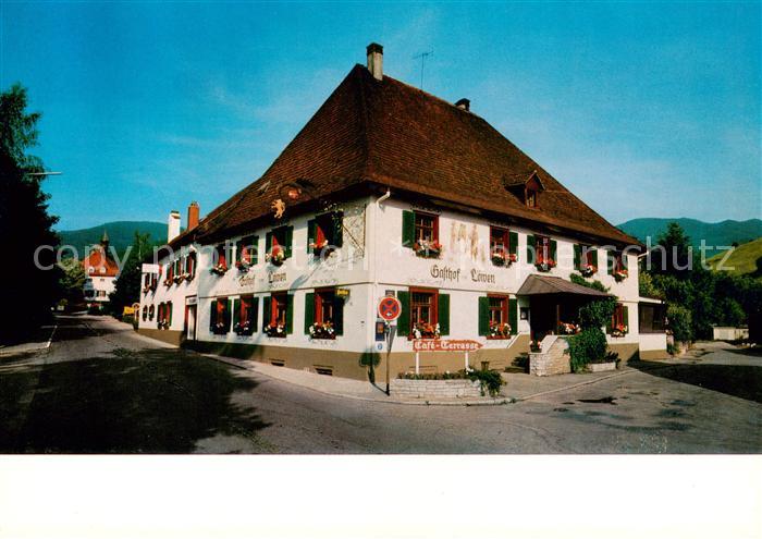 Muenstertal  Schwarzwald Gasthaus zum Loewen