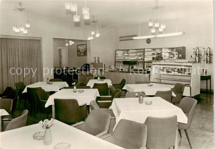 Grossbreitenbach Thueringen FDGB Erholungszentrum Thueringer Wald Gaststaette