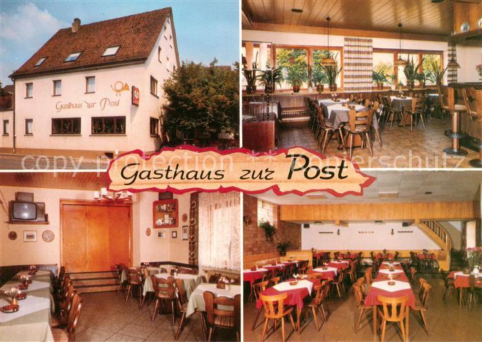 Kirchensittenbach Gasthaus zur Post Gastraeume
