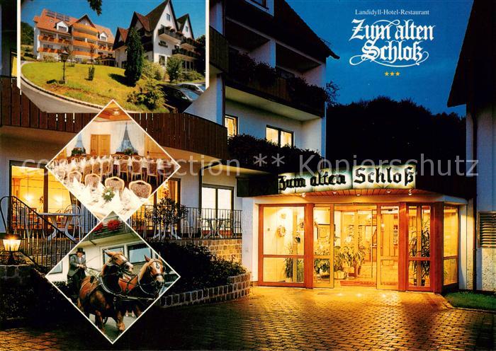 Kirchensittenbach Hotel Restaurant Zum alten Schloss Pferdekutsche