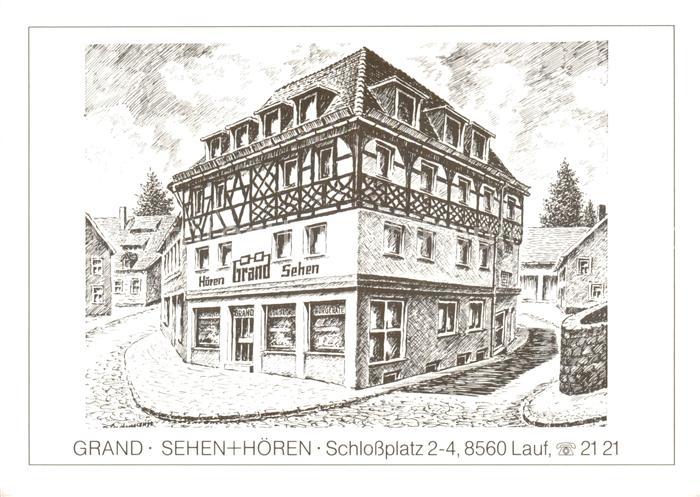 Lauf Pegnitz Grand Optiker Sehen und Hoeren Kuenstlerkarte