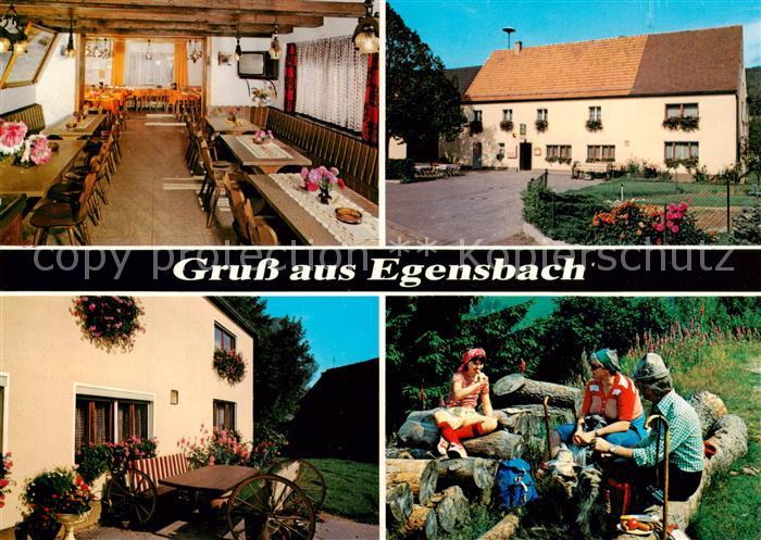 Egensbach Mittelfranken Gasthaus Zum stillen Baechlein Picknick