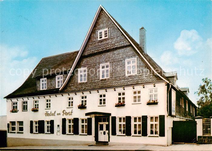 Brilon Hochsauerlandkreis NRW Hotel zur Post