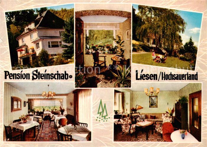 Liesen Pension Steinschab Gastraeume Garten