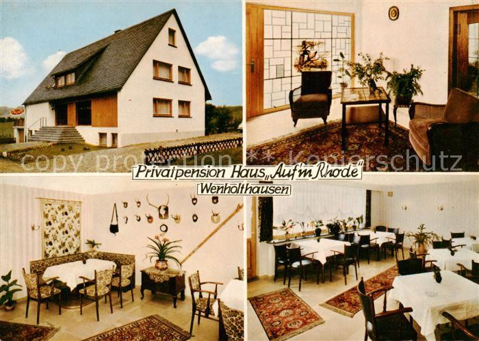 Wenholthausen Pension Haus Auf m Rhode Gastraeume