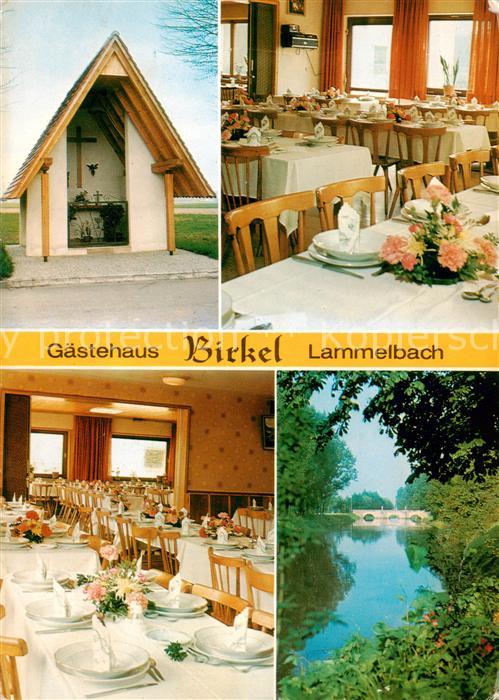 Lammelbach Herrieden Gaestehaus Birkel Restaurant Partie am Fluss