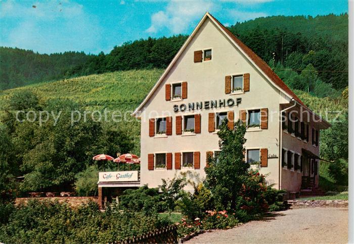 Unterglottertal Gasthof Pension Cafe Sonnenhof