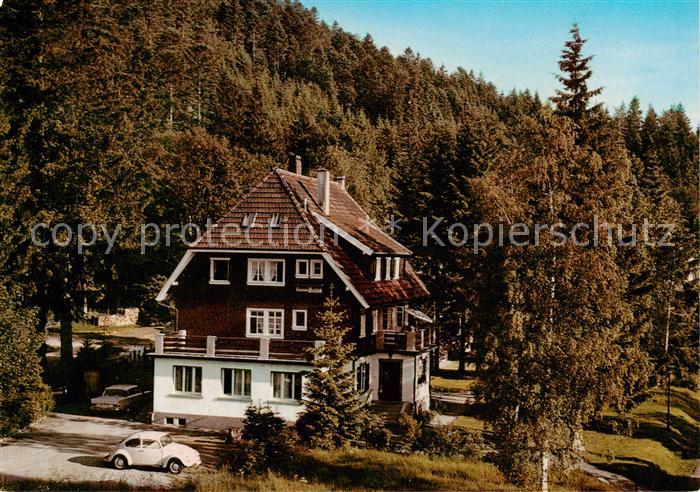 Hinterzarten Breisgau-Hochschwarzwald BW Pension Waldeck mit Gaestehaus