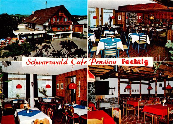 Birkendorf Schwarzwald Cafe Pension Fechtig Gaststube