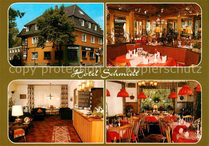 BOCHUM  CITY Hotel Schmidt Restaurant Rezeption