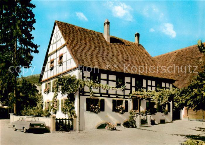 Merzhausen Breisgau Gasthaus zum Hirschen Fachwerk