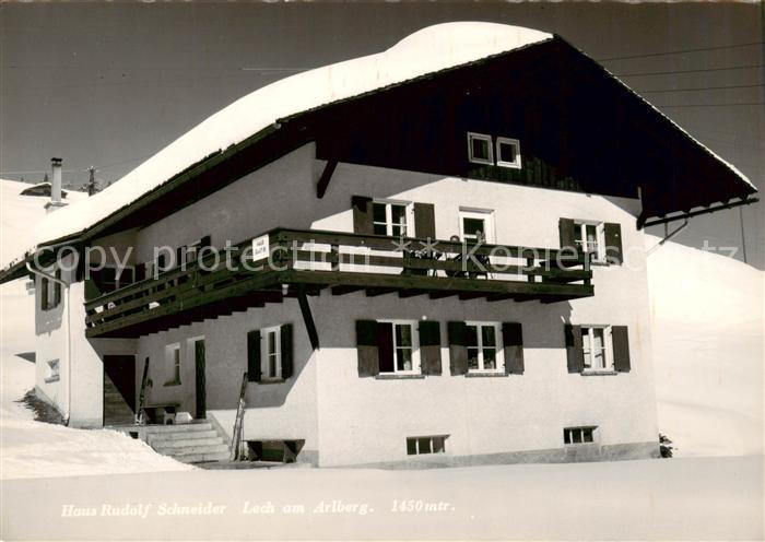Lech Vorarlberg Haus Rudolf Schneider