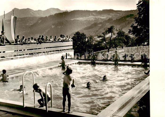 Schwarzenberg Vorarlberg Ferienheim Maien Pool