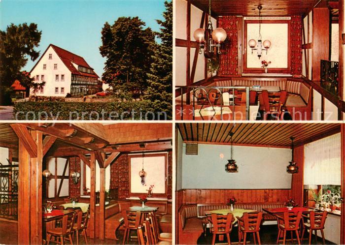 Osterode Harz Gasthaus Helmut Dernedde Gastraeume