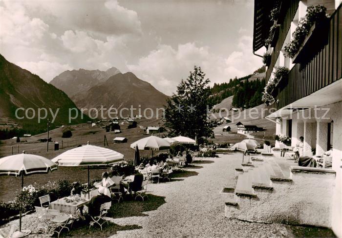 Mittelberg Kleinwalsertal AT Alpenhaus Walsertal