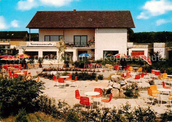 Koenigshofen Bad Terrassencafe Kuemmerling