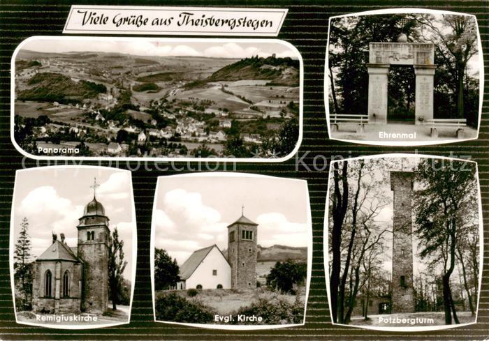 Theisbergstegen Panorama Ehrenmal Remigiuskirche Ev Kirche Potzbergturm