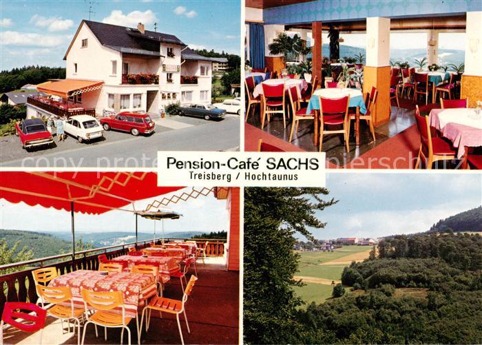 Treisberg Schmitten Hessen Pension Cafe Sachs Terrasse Gaststube Panorama