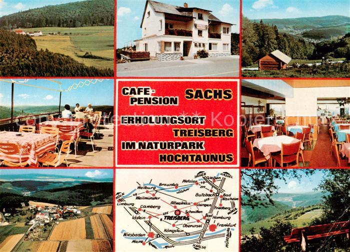 Treisberg Schmitten Hessen Cafe Pension Sachs Gaststube Terrasse Panorama