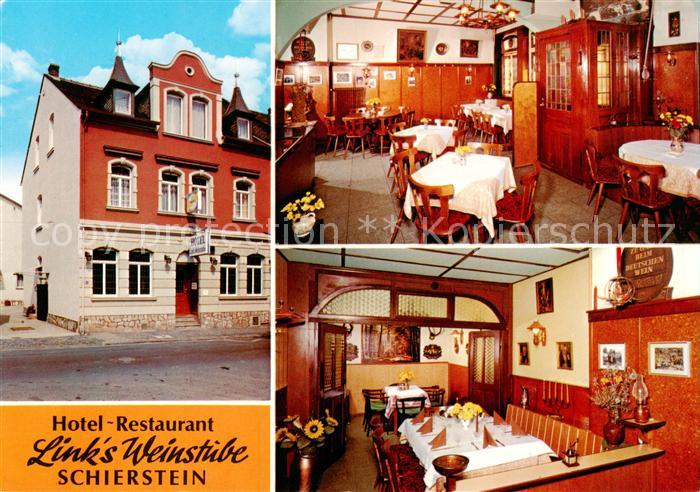 Schierstein Hotel Restaurant Link’s Weinstube Gastraeume