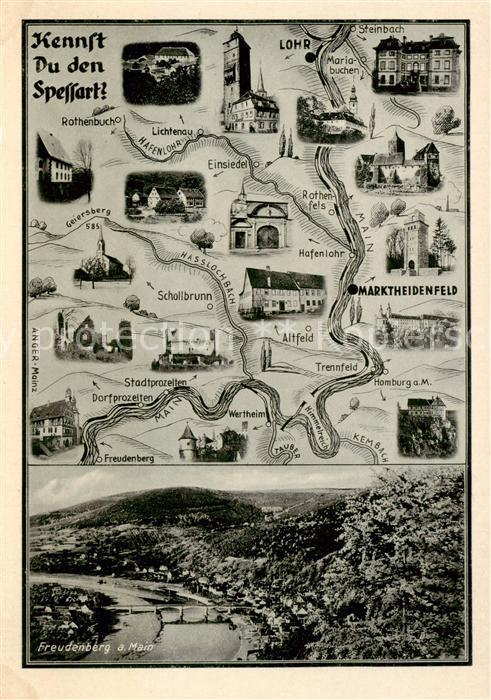 Marktheidenfeld uebersichtskarte Panorama