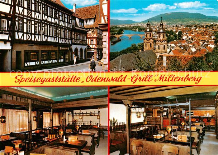 Miltenberg Main Speisegaststaette Odenwald Grill Gastraeume Panorama