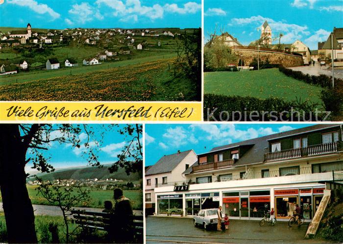 Uersfeld Panorama Stadtmauer Einkaufspassage