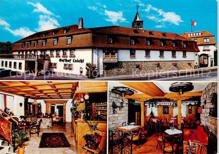 Biebelried Hotel Gasthof Leicht Gastraeume