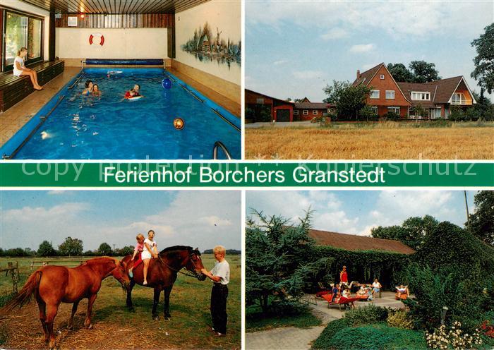 Granstedt Selsingen Ferienhof Borchers Hallenbad Ponyreiten Gartenterrasse