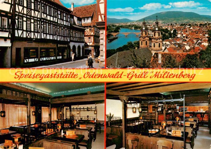 Miltenberg Main Speisegaststaette Odenwald Grill Gastraeume Panorama