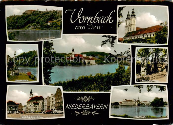 Vornbach Neuburg Wernstein Schaerding Kirche Neuhaus Panorama