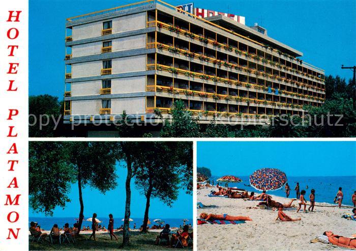 Platamon Platamonas Greece Beach Hotel Strandpartien
