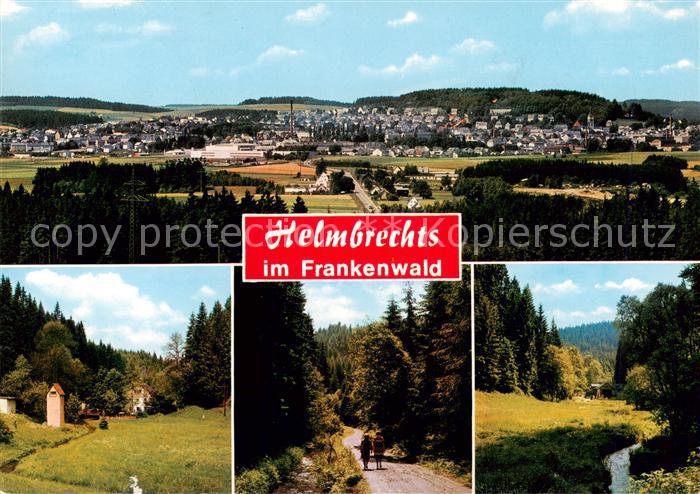 Helmbrechts Oberfranken Panorama Teilansichten