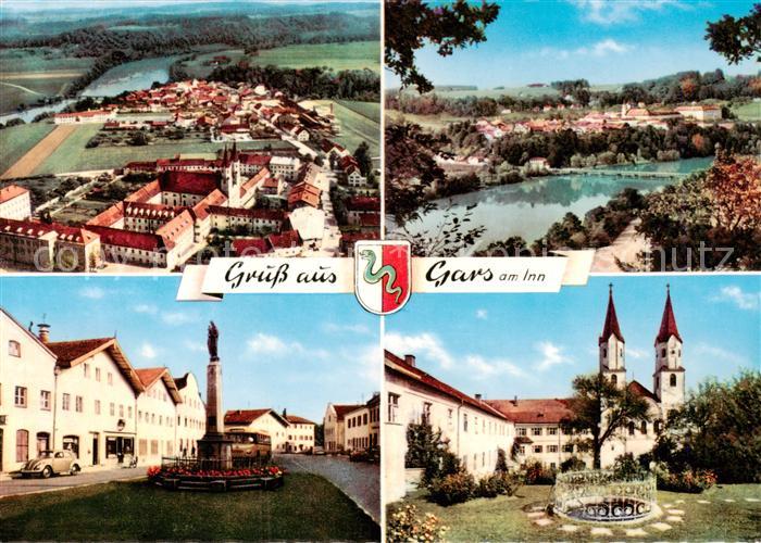 Gars Inn Kloster Fliegeraufnahme Panorama Markt Kirche