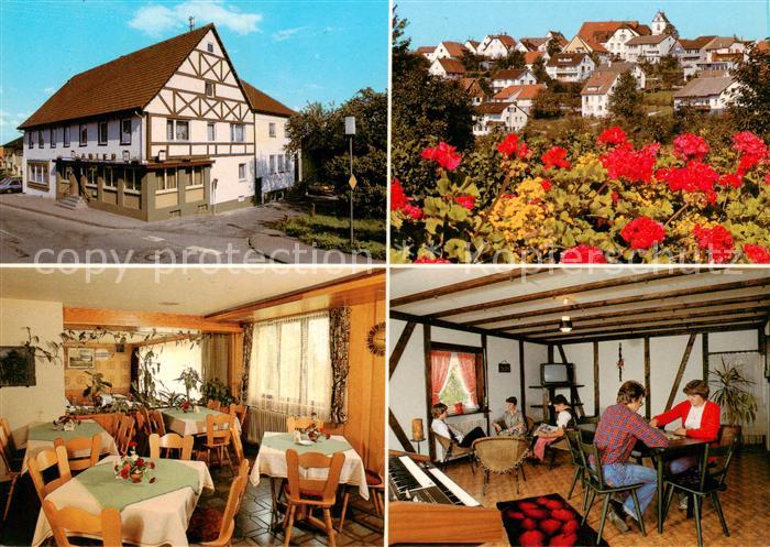 Aichhalden Schramberg Gasthof Pension Adler Gastraeume