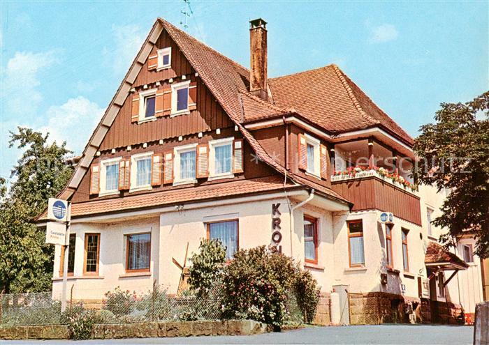 Breitenberg Neuweiler Gasthaus Krone