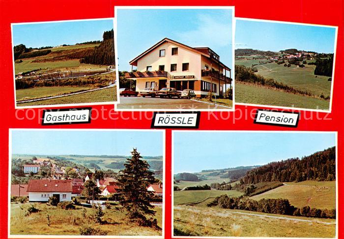 Fuernsal Gasthaus Roessle Pension Panorama