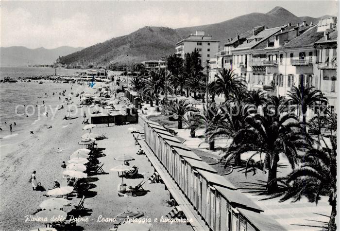 Loano Liguria IT Spiaggia e lungomare