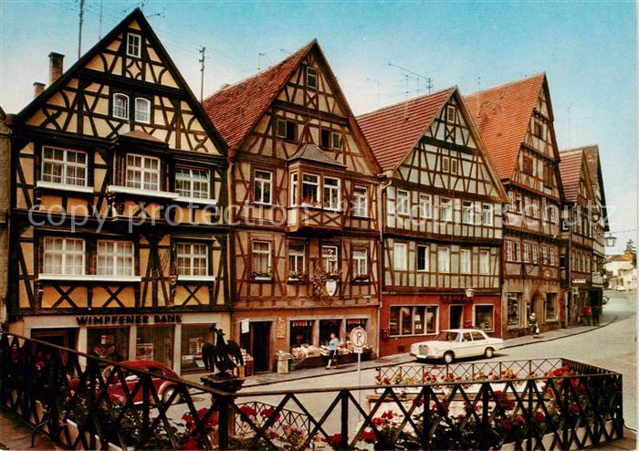 Bad Wimpfen Neckar Fachwerkhaeuser